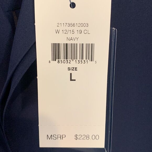 Ralph Lauren Polo Navy Blouse NWT - Picture 3 of 6